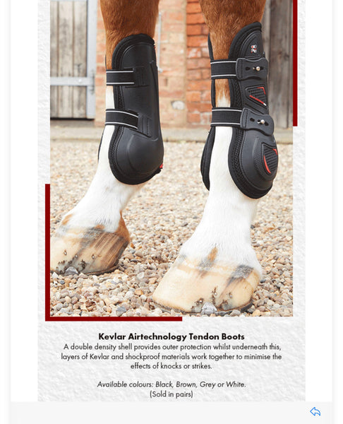 Premier Equine International Show Jumping Boot Front