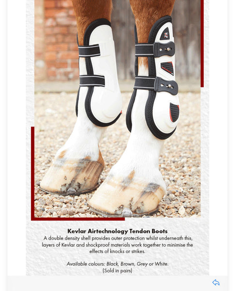 Premier Equine International Show Jumping Boot Front
