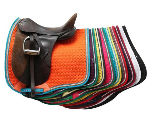 Premier Equine -Corded Cotton Saddle Pad - Dressage Square